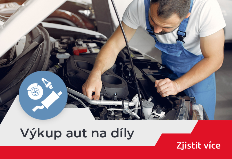 Výkup automobilů na náhradní díly. Zjistit výkupní cenu.