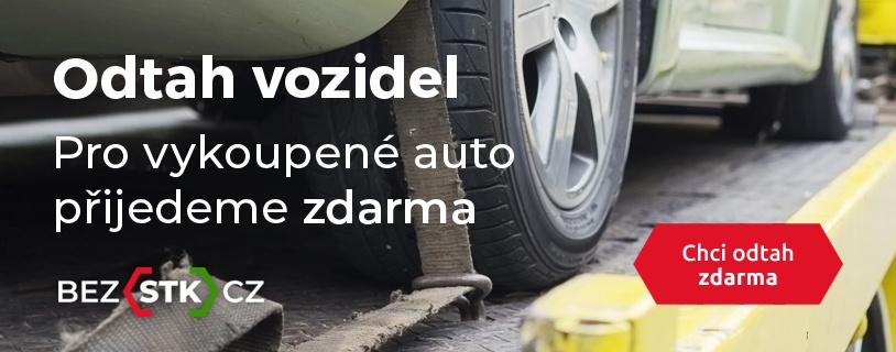 Odtah vozidel - pro vykoupené auto přijedeme zdarma